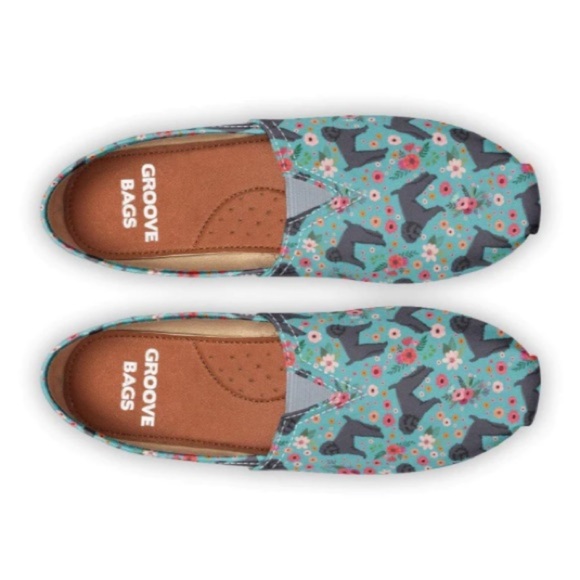 GROOVE BAGS Schnoodle Casual Flats in Blue - Unisex Men’s 9 / Women’s 10 - Picture 7 of 12